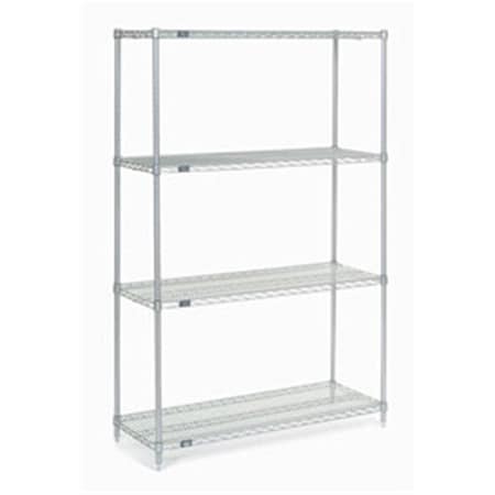 Designed To Furnish Nexel Chrome Wire Shelving, 42 x 21 x 86 in. DE2976189